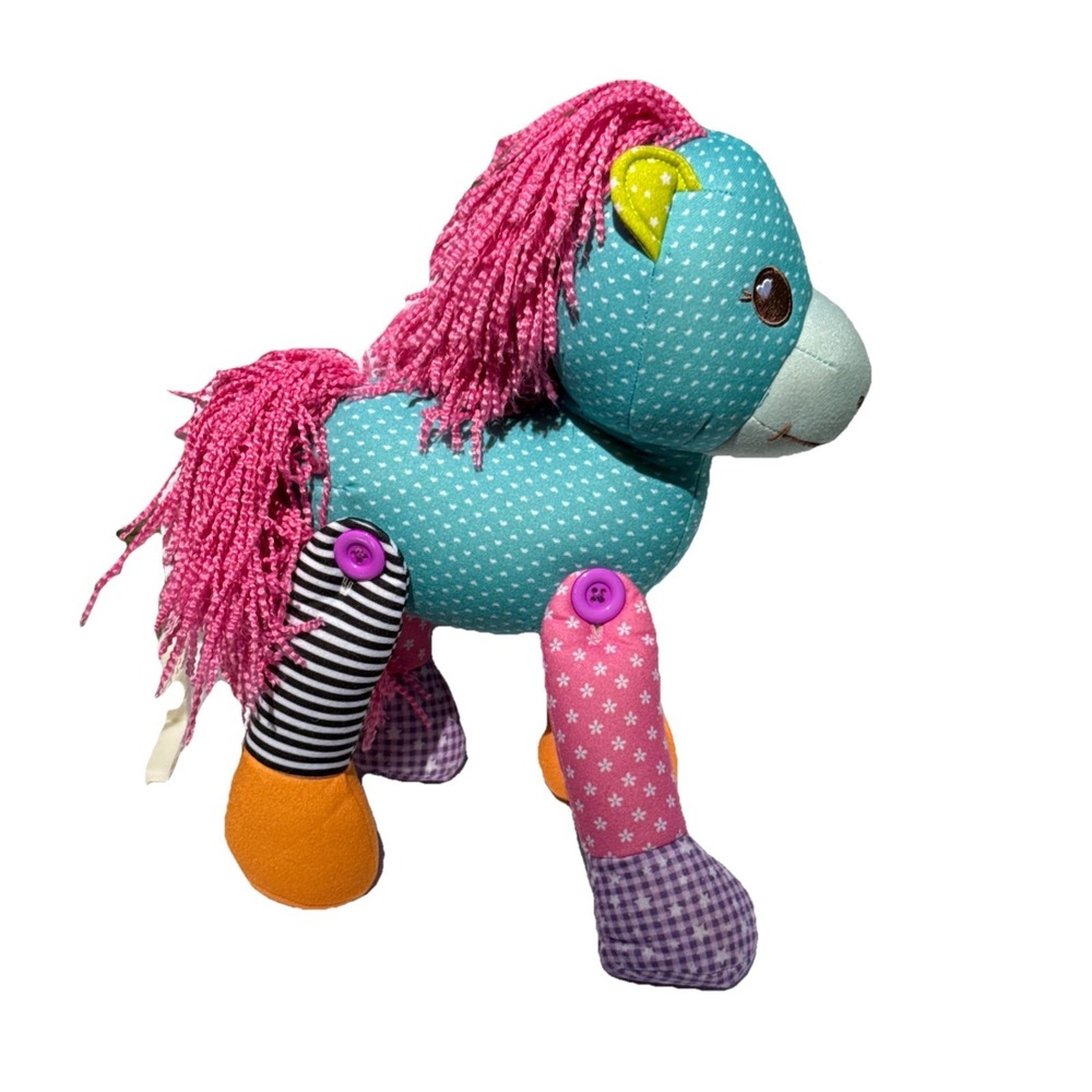 Pony / Horse Adora Mixxie Pony Rag Style Plush Sewn Eyes‎ Pre Loved